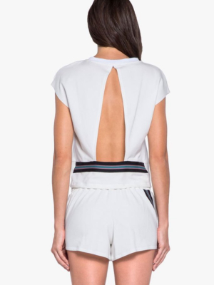 Watch Open Back Top - White