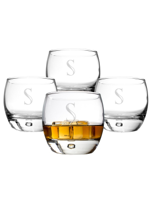 Cathy's Concepts® Personalized 10.75 Oz. Heavy Based Whiskey Glasses (set Of 4)