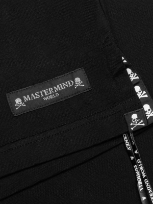 Mastermind World Cursive Branded T-shirt - Black