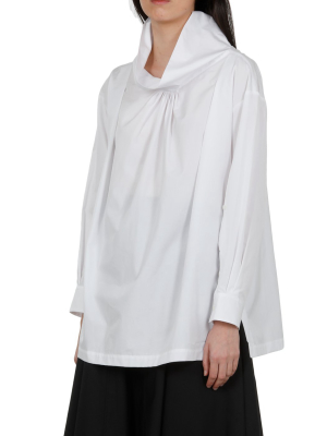 3.1 Phillip Lim Draped-collar Shirt