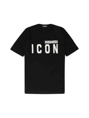 Dsquared2 Kids Icon Logo Printed T-shirt