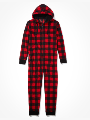 Aeo Plaid Onesie