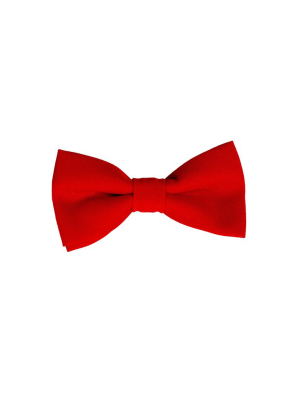 Solid Red | Bow Tie