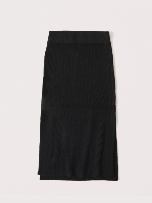 Sweater Midi Skirt