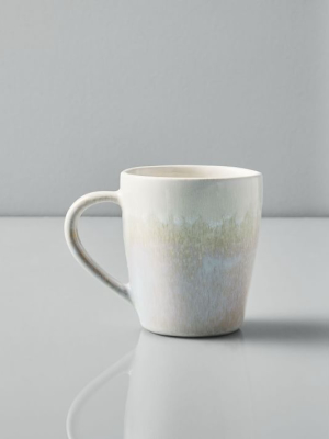 Reactive Stoneware Mugs