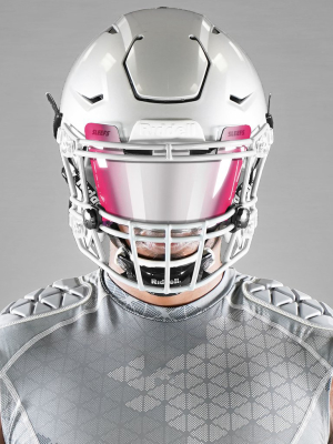 Sleefs Pink Machine Silver Helmet Eye-shield Visor