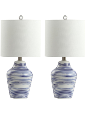 Maxton Table Lamp (set Of 2) - Safavieh