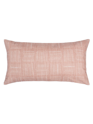 The Pink Sketch Throw Pillow