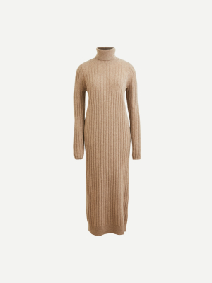 Cashmere Turtleneck Sweater-dress