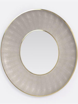 Armond Mirror Sand And Brass