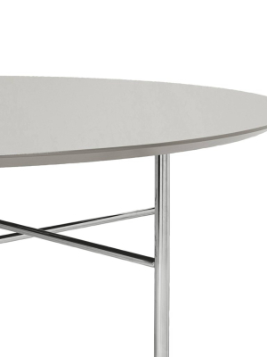 Mingle Table: Round + Steel Legs