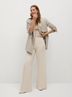 Pleat Detail Pants