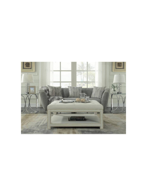 Micah Ottoman Coffee Table - Chic Home