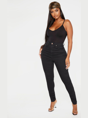 Shape Black High Waist Super Stretch Skinny Jeans