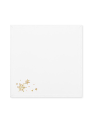 Snowflake Napkins, Set Of 4