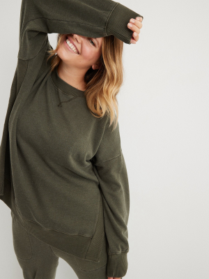 Aerie Good Vibes Oversized Sweatshirt