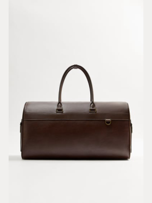 Brown Bowling Bag