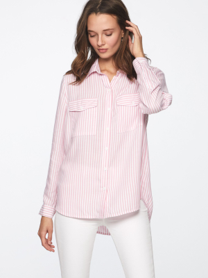 Frankie Shirt - Pink Rosetta