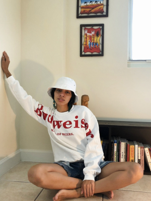 Budweiser Retro Crew Neck Sweatshirt