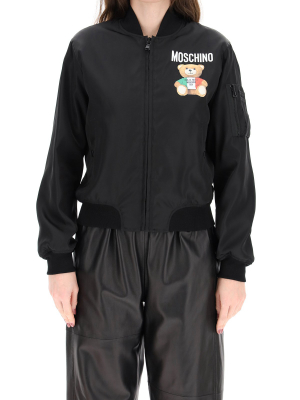 Moschino Teddy Bear Bomber Jacket