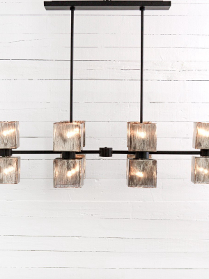 Ava Linear Chandelier-antiqued Iron