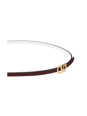 Valentino Garavani Reversible Leather Belt