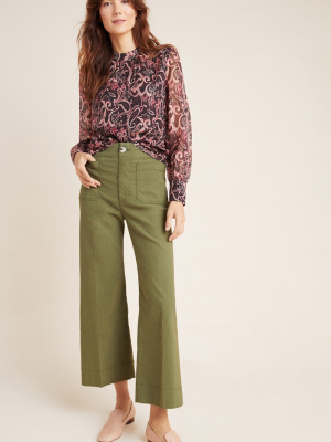 Wide-leg Trousers