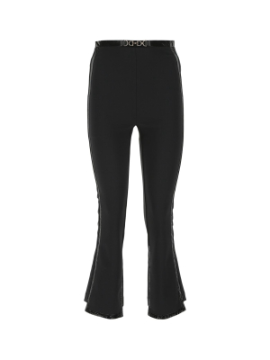 Elisabetta Franchi Trumpet Cropped Trousers