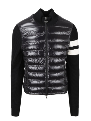 Moncler Panelled Padded Cardigan