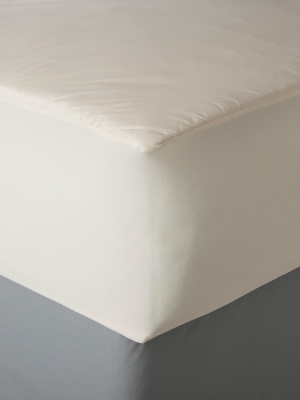 Organic Cotton Cover Allergy Protection Mattress Pad - Allerease