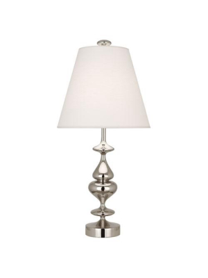 Hollywood Table Lamp Nickel