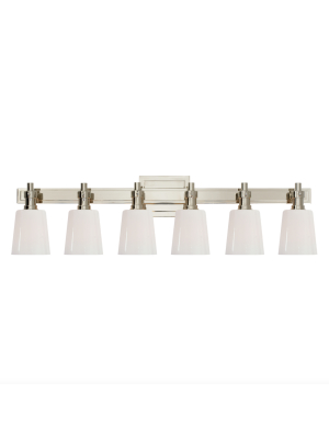 Bryant Six-light Linear Bath Sconce