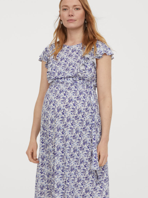 Mama Ruffle-trimmed Dress