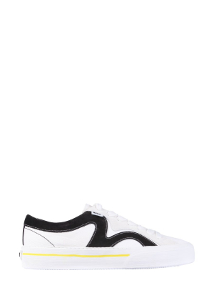 Msgm Contrast Detail Low-top Sneakers