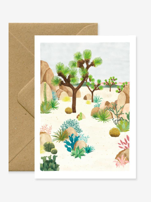 Joshua Tree Card