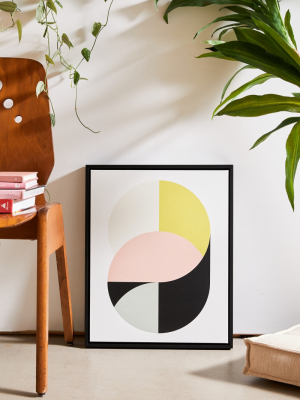 Metron Minimal Geometry No 1 Canvas Art Print