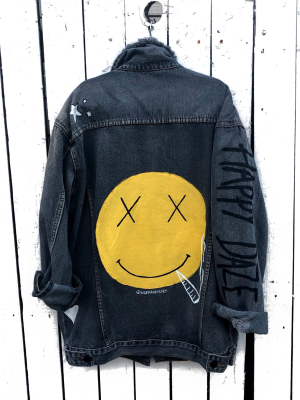 'happy Daze' Denim Jacket