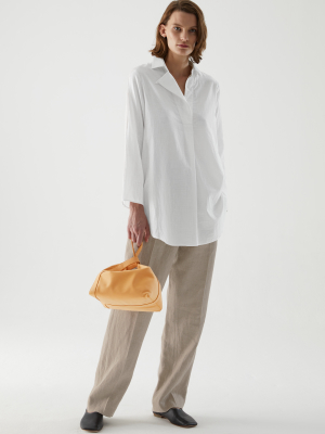 Oversized Organic Cotton Lightweight Shirt