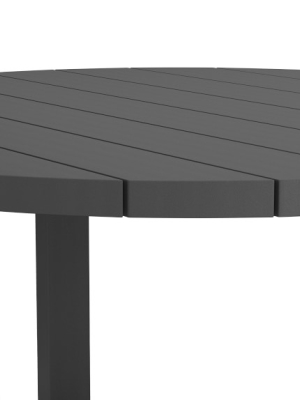 Larnaca Outdoor Metal Round Dining Table