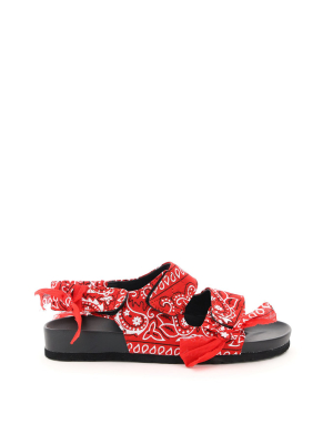 Arizona Love Apache Bandana Detailed Sandals