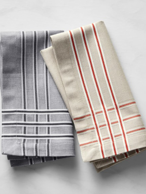 Dobby Stripe Napkins, Set Of 4