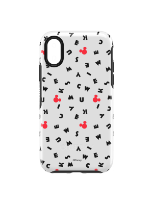 Otterbox Apple Iphone X/xs Disney Classics Symmetry Case - Mickey Mouse Scramble