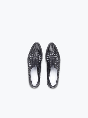 Freda Salvador Wish Oxford Handwoven Loafers Size 9 Freda Salvador Wish Oxford - Luggage | Garmentory main image 3