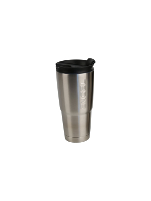 Engel Engt22 22 Ounce Stainless Steel Vacuum Insulated Drinking Coffee Smoothie Beverage Spill Proof Tumbler Travel Mug, Silver