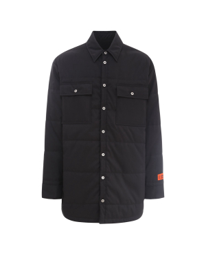 Heron Preston Logo Patch Buttoned Shirt