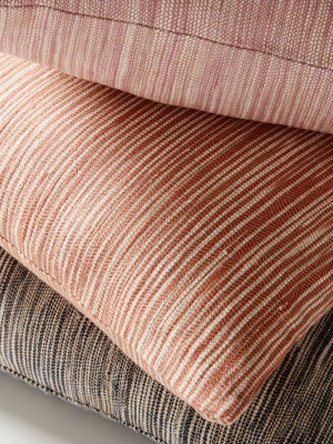 Silk Ombre Striations Pillow Covers