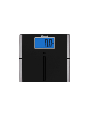 Easy Read Bathroom Scale Black - Escali