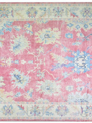 Turkish Oushak Rug 10' X 13'9"