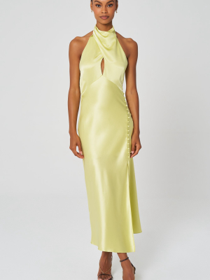 Aline Dress - Limeade