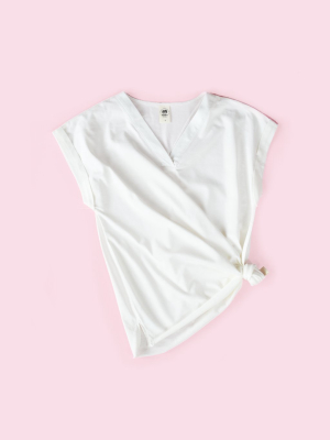 Clara Women Tee In Agua De Coco